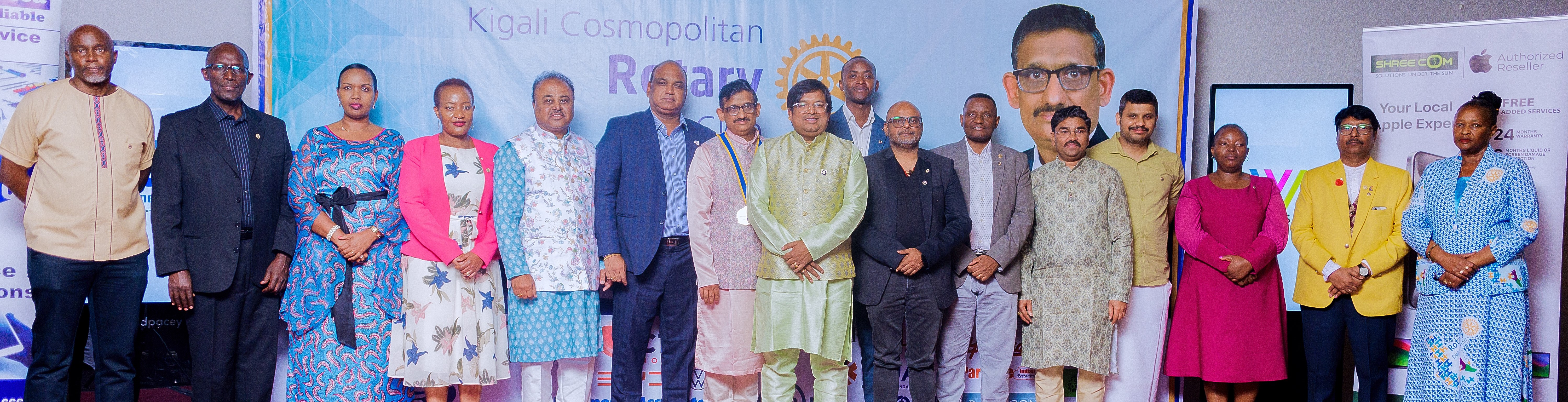 RCKC members during a community service project